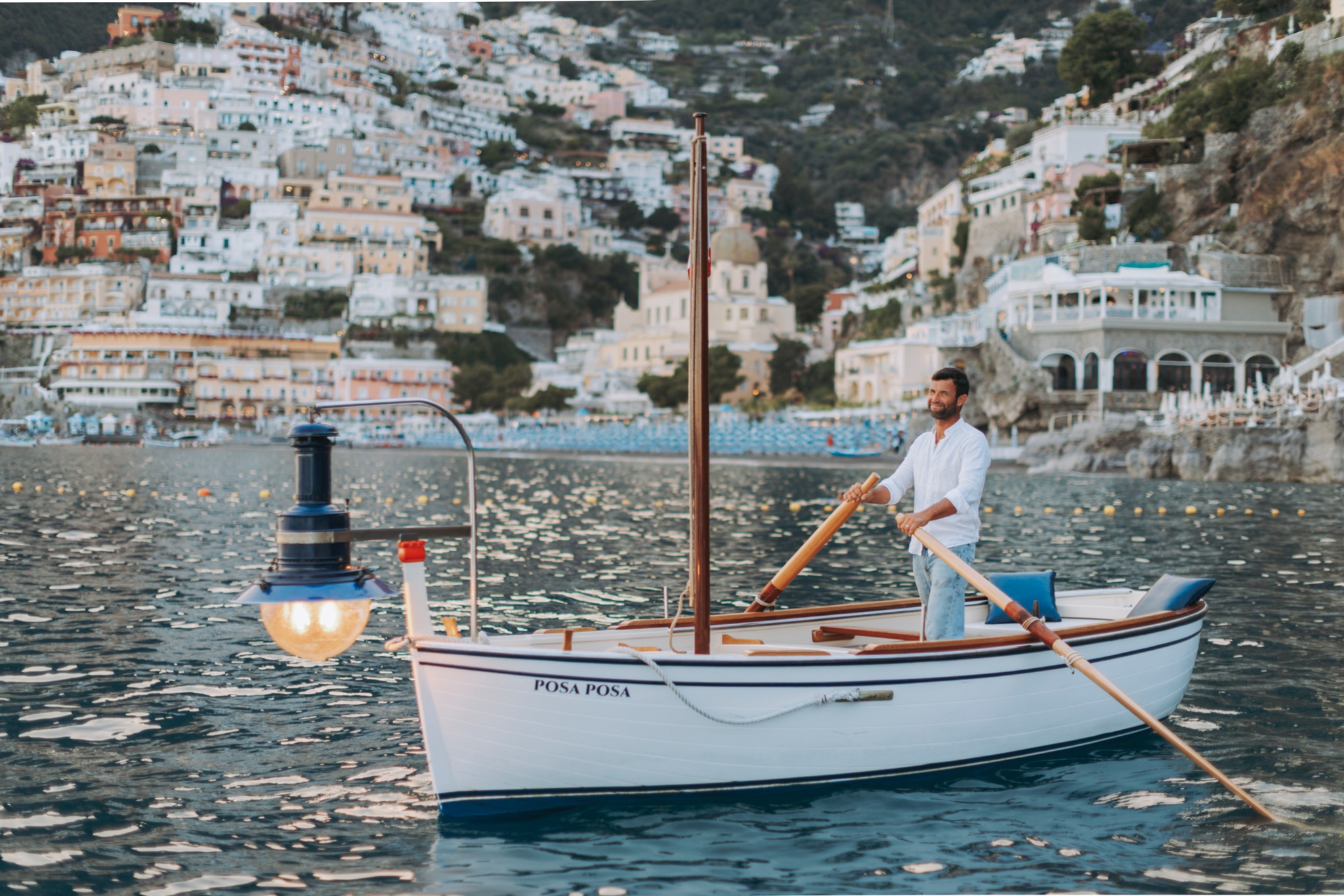Posa Posa with Positano in the background